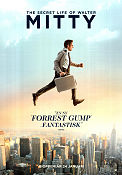 The Secret Life of Walter Mitty 2013 movie poster Kristen Wiig Jon Daly Ben Stiller