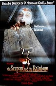 The Serpent and the Rainbow 1987 movie poster Bill Pullman Wes Craven