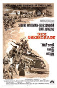 The Invincible Six 1969 movie poster Stuart Whitman Elke Sommer Curd Jürgens Jean Negulesco