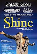 Shine 1996 poster Geoffrey Rush