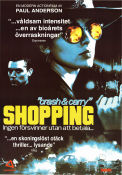 Shopping 1994 movie poster Sadie Frost Jude Law Sean Pertwee Paul WS Anderson