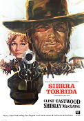 Two Mules for Sister Sara 1970 movie poster Clint Eastwood Shirley MacLaine Don Siegel