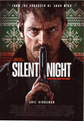 Silent Night 2023 movie poster Joel Kinnaman Kid Cudi Harold Torres John Woo