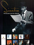 Sinatra the Classic Capitol Albums CD 1990 poster Frank Sinatra
