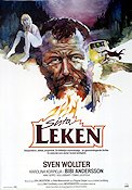 Sista leken 1984 movie poster Sven Wollter Bibi Andersson