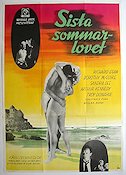 A Summer Place 1960 movie poster Sandra Dee Beach