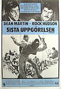 Showdown 1973 movie poster Dean Martin Rock Hudson Susan Clark George Seaton