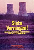 Sista varningen 1980 movie poster Hans Alfredson Lennart Malmer