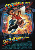 Last Action Hero 1993 movie poster Arnold Schwarzenegger F Murray Abraham Sharon Stone John McTiernan