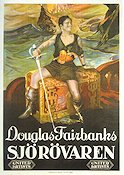 The Black Pirate 1926 movie poster Douglas Fairbanks