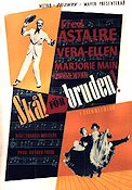 Skål för bruden 1952 poster Fred Astaire Vera-Ellen Marjorie Main Charles Walters Dans Musikaler