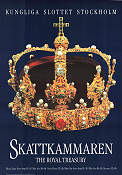 Skattkammaren Kungliga slottet 1991 poster Find more: Museum Find more: Stockholm