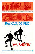 The Ski Raiders 1972 movie poster Jean-Claude Killy Daniele Gaubert George Englund Celebrities Winter sports Sports