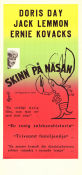 Skinn på näsan 1959 poster Doris Day Jack Lemmon Ernie Kovacs Richard Quine