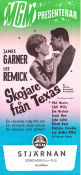Skojare från Texas 1963 poster Lee Remick James Garner Phil Harris Arthur Hiller
