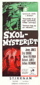 Skolmysteriet 1958 poster Gerald Case Eric Corrie Derek Freeman William C Hammond