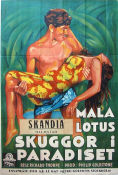 Skuggor i paradiset 1935 poster Mala Lotus Long Rudolph Anders Richard Thorpe Strand