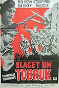 Tobruk 1967 movie poster Rock Hudson War