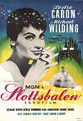 The Glass Slipper 1955 movie poster Leslie Caron Michael Wilding Musicals
