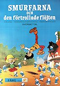 La flute a six schtroumpfs 1976 movie poster Georges Atlas Smurfarna Smurferna Smurfs Peyo Country: Belgium Animation From comics