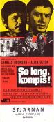 So Long kompis 1968 poster Charles Bronson Alain Delon Brigitte Fossey Jean Herman
