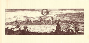Söderköping 1707 1940 poster Karta
