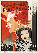 British Agent 1934 movie poster Leslie Howard Kay Francis Michael Curtiz