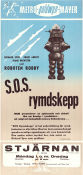 SOS rymdskepp 1957 poster Richard Eyer Philip Abbott Diane Brewster Herman Hoffman