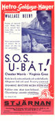 SOS ubåt 1939 poster Wallace Beery Chester Morris Virginia Grey George B Seitz Skepp och båtar