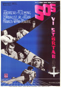 The Crowded Sky 1960 movie poster Dana Andrews Rhonda Fleming Efrem Zimbalist Jr Joseph Pevney Planes