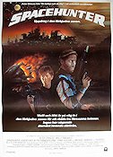 Spacehunter: Adventures in the Forbidden Zone 1983 movie poster Peter Strauss Molly Ringwald Ernie Hudson Lamont Johnson Spaceships