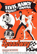 Speedway 1968 movie poster Elvis Presley Nancy Sinatra Bill Bixby Norman Taurog Dance