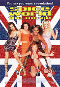 Spice World 1997 movie poster Spice Girls Mel B Victoria Beckham Bob Spiers Ladies Rock and pop Celebrities