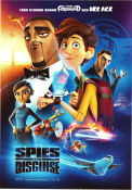 Spies in Disguise 2019 poster Rachel Brosnahan Nick Bruno Animerat