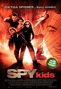 Spy Kids 2001 movie poster Alexa PenaVega Daryl Sabara Antonio Banderas Robert Rodriguez Kids