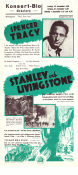 Stanley and Livingstone 1939 movie poster Spencer Tracy Nancy Kelly Richard Greene Henry King Find more: Africa