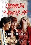 Stannar du så springer jag 1995 movie poster Gunila Ambjörnson Kim Anderzon