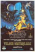 Star Wars Turkey 1977 movie poster Mark Hamill Harrison Ford Carrie Fisher Alec Guinness Peter Cushing George Lucas Poster from: Türkiye Find more: Star Wars