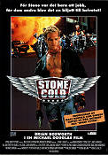 Stone Cold 1991 movie poster Brian Bosworth Craig R Baxley Motorcycles Cult movies