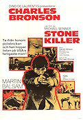 The Stone Killer 1973 movie poster Charles Bronson Martin Balsam Michael Winner