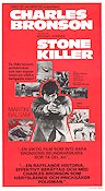 The Stone Killer 1973 movie poster Charles Bronson Martin Balsam Michael Winner