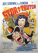 Chatterbox 1944 movie poster Joe E Brown