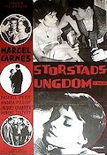 Storstadsungdom 1959 poster Pascale Petit Marcel Carné