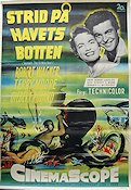 Beneath the 12-Mile Reef 1954 movie poster Robert Wagner Terry Moore Fish and shark Diving