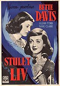 A Stolen Life 1946 movie poster Bette Davis Glenn Ford