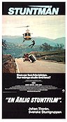 Stunts 1977 movie poster Robert Foster Fiona Lewis Ray Sharkey Mark L Lester Cars and racing Planes
