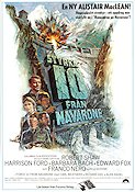 Force 10 From Navarone 1978 movie poster Harrison Ford Barbara Bach Guy Hamilton Writer: Alistair Maclean Mountains Bridges Find more: Nazi