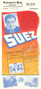 Suez 1938 poster Loretta Young Tyrone Power Annabella Allan Dwan