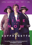 Suffragette 2015 movie poster Carey Mulligan Anne-Marie Duff Helena Bonham Carter Sarah Gavron Politics