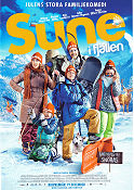 Sune i fjällen 2014 movie poster William Ringström Morgan Alling Anja Lundqvist Gustaf Åkerblom Kids Winter sports Mountains